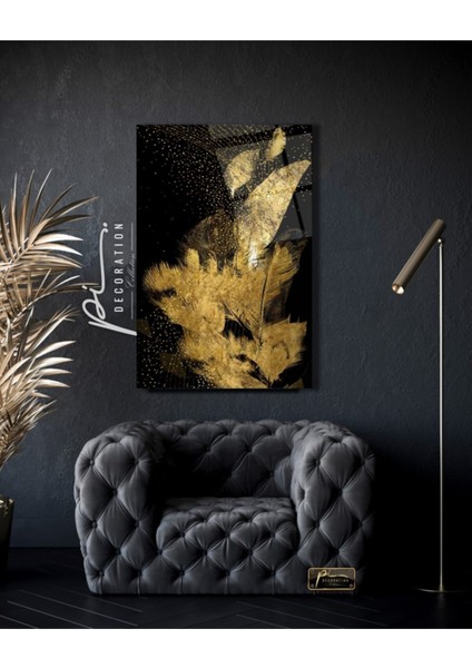 Gold Tüyler Cam Tablo modelleri