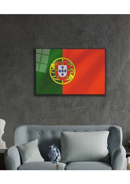 Portekiz Bayrağı Cam Tablo Portugal Flag fiyatları