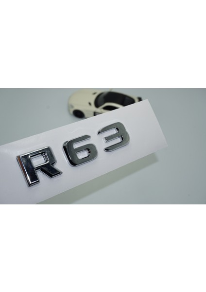 R 63 Bagaj Krom Abs 3m 3D Yazı Logo Benz Ile Uyumlu