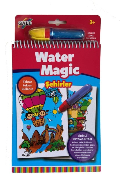 Galt Water Magic Sihirli Kitap Şehirler 3 Yaş+ Brnm  [gymberq]