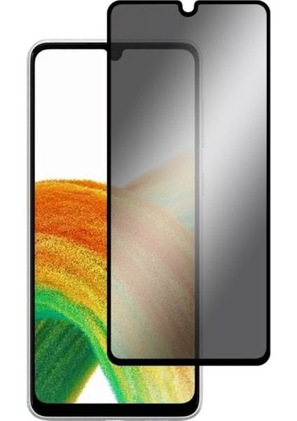 Samsung Galaxy A33 5g Için Privacy Hayalet Ekran Koruyucu Seramik Film