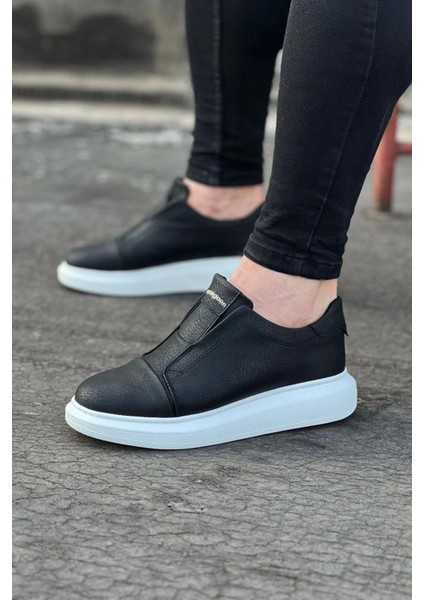 WG023 Siyah Günlük Casual Erkek Ayakkabı