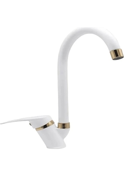 Beyaz Gold Robot Duş Seti Lavabo Banyo Bataryası 3’lü Set Takım fırsatları
