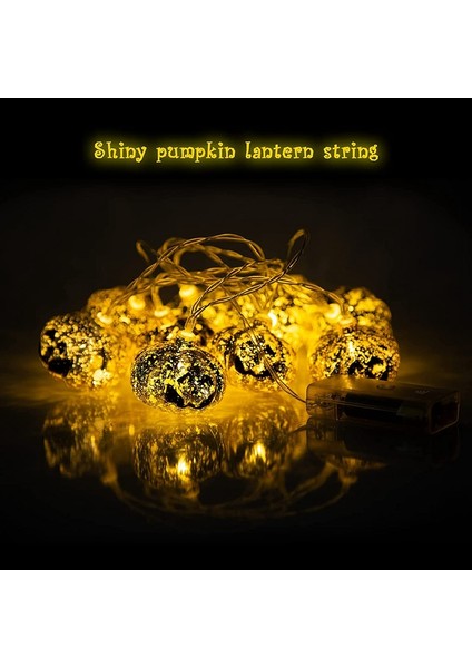 Açık Kapalı Dekorasyon Için Cadılar Bayramı Balkabağı Fener Dize Işıkları (Yurt Dışından) fırsatları