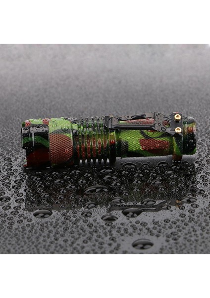 SK68 1000LM El Feneri Su Geçirmez Kamuflaj LED El Feneri Torch Taşınabilir Işık Deresi (Yurt Dışından)