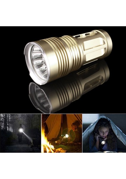 Açık Kamp Kullanımı Için Alüminyum Alaşımlı Süper Parlak Yüksek Güçlü El Feneri (Yurt Dışından) modelleri