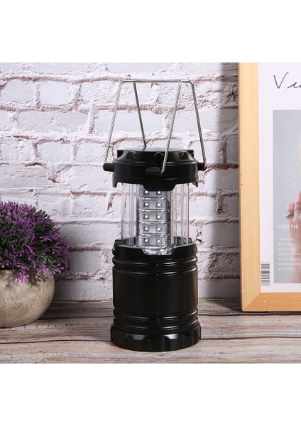Katlanabilir Mini Kamp Işığı 30XLED Küçük Fener Yürüyüşü Açık Havada Seyahat (Yurt Dışından) modelleri