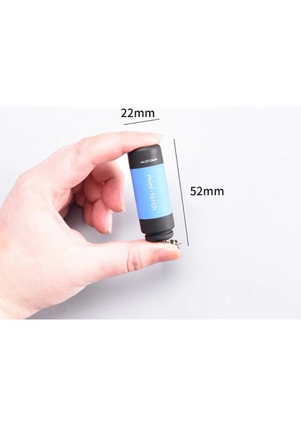 USB El Fenerleri Mini LED El Feneri Anahtarlık Taşınabilir Torch Açık Gece Lambası Kamp Çalışması Için El Feneri (Yurt Dışından) indirimleri