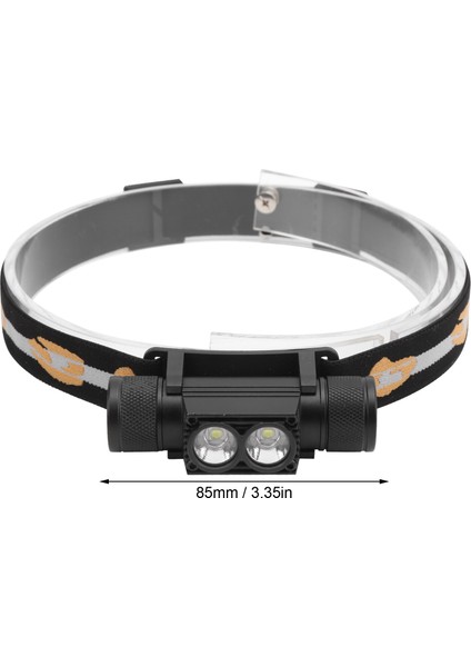 Mini LED Far Şarj Edilebilir Su Geçirmez Yürüyüş Bisiklet Kafa Lambası Işık (Yurt Dışından) fırsatları