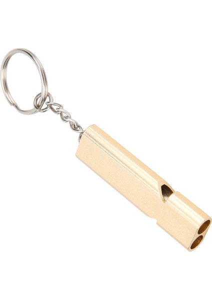 Anahtarlık Kamp Çift Tüpler Aracı Altın ile Açık Survival Düdük (Yurt Dışından) fırsatları