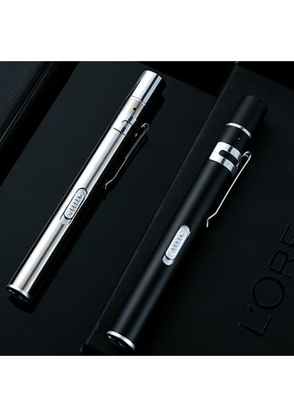 Taşınabilir Çift Işık Kaynağı LED Paslanmaz Çelik Tıbbi Hemşirelik Penlight Tıp Öğrencileri Doktorlar Için El Feneri (Yurt Dışından) fiyatları