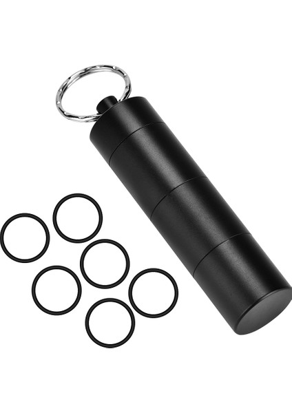 Hayatta Kalma Şişesi Kullanıma Dayanıklı Mini Hafif Kolay Taşıma 3 Ayrı Bölme Yürüyüş Tırmanma Dış Mekan Için Tasarım Hap (Yurt Dışından) fırsatları