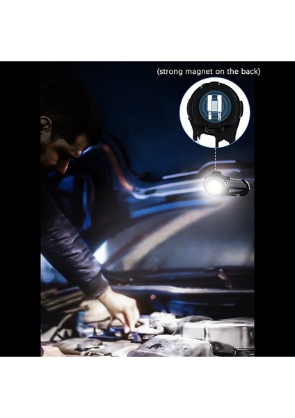 Mini Anahtarlık El Fenerleri, 4 Işık Modu Şarj Edilebilir Anahtarlık Işığı (Yurt Dışından) indirimleri