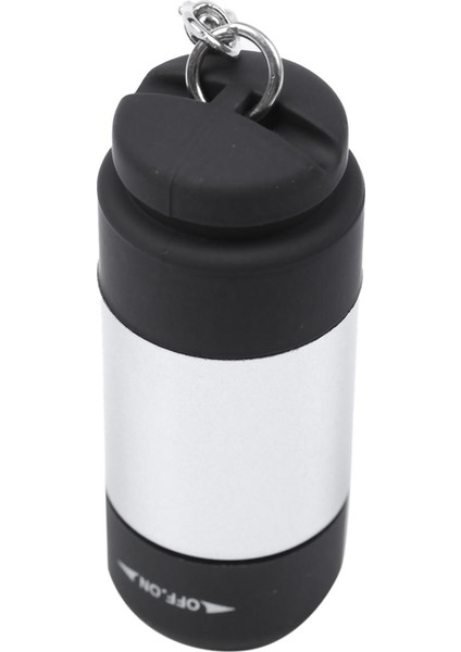 Flyeer 1 Adet USB Mini Torch El Feneri LED Taşınabilir Şarj Edilebilir Kapı Anahtarlık ile (Yurt Dışından)