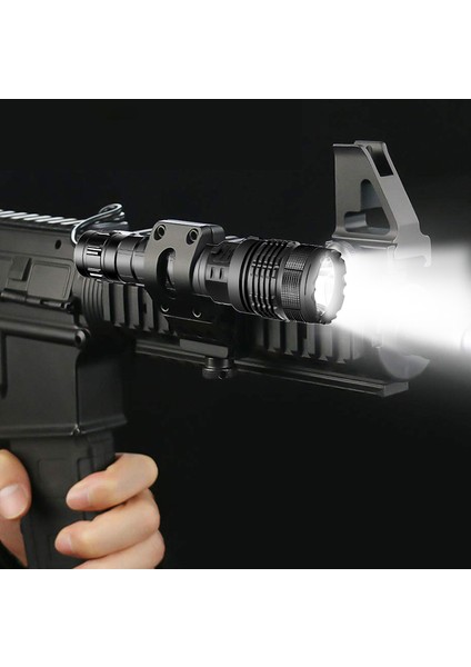 12LED LED El Feneri Zoom Orch USB Şarj Edilebilir Su Geçirmez El Feneri (Yurt Dışından) fiyatları