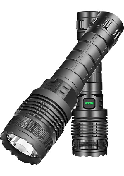 12LED LED El Feneri Zoom Orch USB Şarj Edilebilir Su Geçirmez El Feneri (Yurt Dışından) modelleri