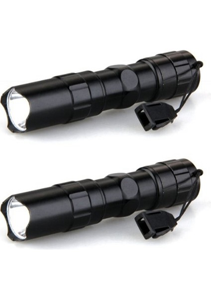 2x Su Geçirmez 3 W LED 200LM Süper Parlak Mini El Feneri Lamba Torch Kamp Balıkçılık (Yurt Dışından) fiyatları