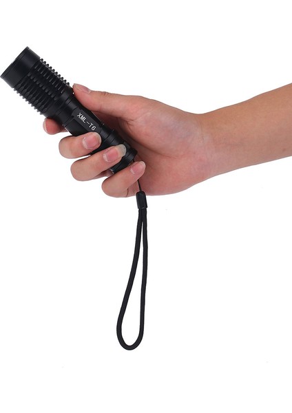 Skywolfeye 240-350LM T6 Odak Ayarlanabilir Dış Mekan 5 Modlu LED El Feneri (Yurt Dışından) modelleri