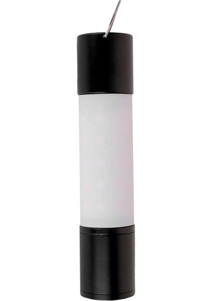LED Işık Taşınabilir El Feneri 6 Modu Odak Torch Taşınabilir Strobe Lamba Fener USB Şarj Torch Fener Kamp Için Siyah (Yurt Dışından)