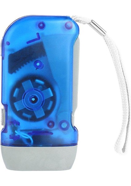 LED Dinamo Kurmalı El Feneri Torch Işığı El Basın Krank Nr Kamp (Yurt Dışından)