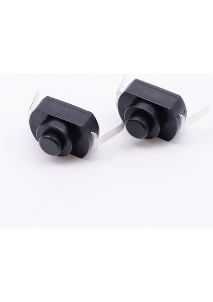 1208YD El Feneri Anahtarı 2 Pinli Siyah ve Beyaz Düğme Anahtarı Kontrol Anahtarı Creek (Yurt Dışından) modelleri