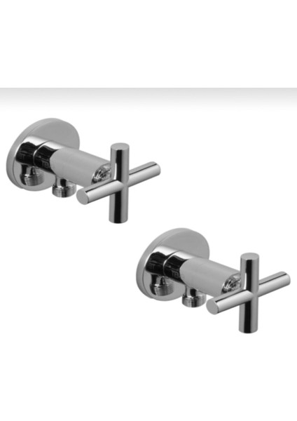 Pirinç Çubuk Kol Taharat Taharet Musluğu Çeşmesi Bataryası 2’li Set