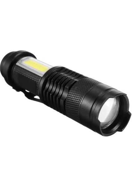 Zoom 10000 Lm Q5 + Cob LED Mini El Feneri 14500 4 Modlu Cep Feneri (Yurt Dışından) fırsatları