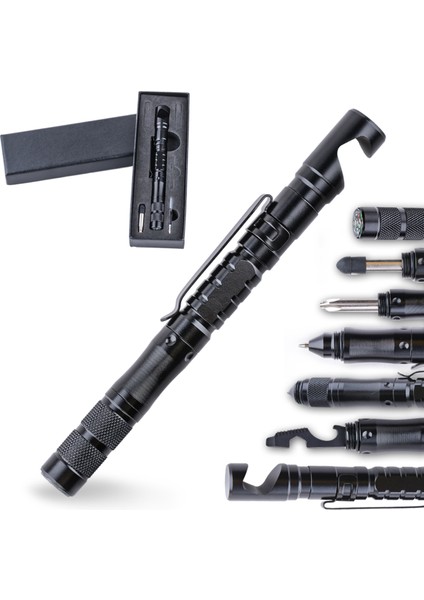 Taktik Kalem El Kamp Yürüyüş Pusula Cam Kırıcı Çok Aletler (Yurt Dışından) fırsatları