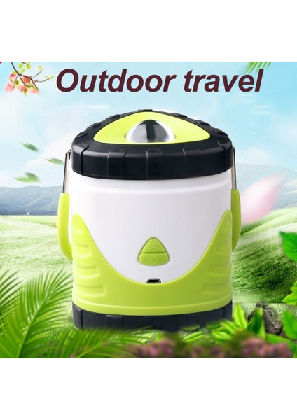 Benzersiz Taşınabilir LED Aydınlatma El Feneri Kamp Fener Açık Lamba Hediye-Yeşil (Yurt Dışından) modelleri