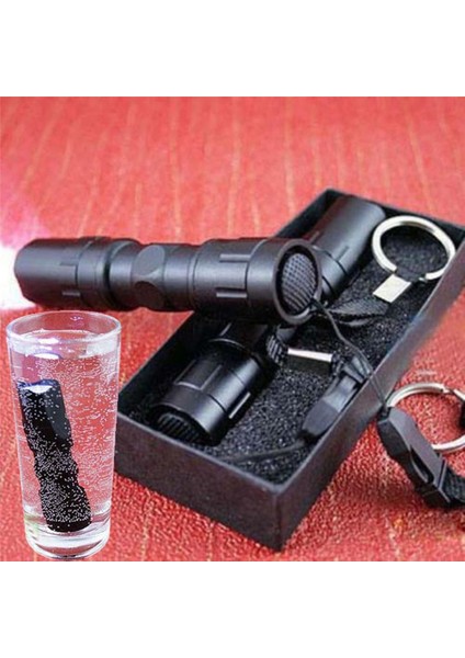 Taşınabilir Su Geçirmez 8000LM Cep LED El Feneri Zumlanabilir LED Torch Mini Penlight Işık Aa Tereyağ Dahil Değildir (Yurt Dışından)