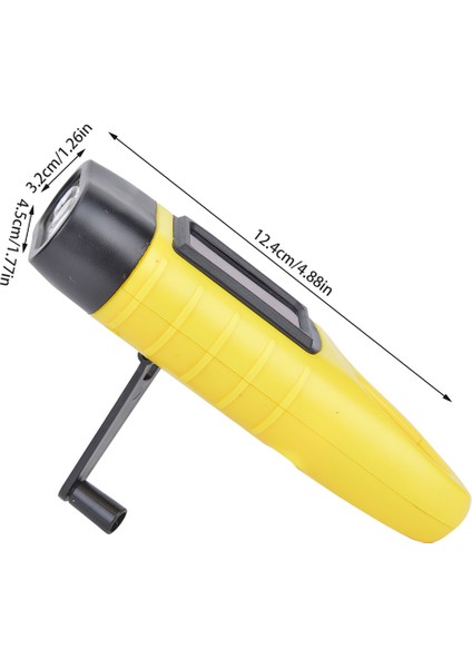 El Krank El Feneri Şarj Edilebilir Dinamo Acil Işık LED Güneş Enerjili Taşınabilir Kamp Lambası Tırmanma Yürüyüş Için Yedek (Yurt Dışından) modelleri