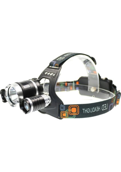 Işık Sabit Odaklı Süper Parlak T6 Far Şarj Edilebilir Far El Feneri (Yurt Dışından) fırsatları