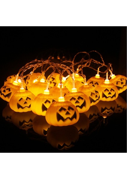 Cadılar Bayramı Dize Işıkları Dış Mekan Süslemeleri Cadılar Bayramı Balkabağı Feneri (Yurt Dışından) fırsatları