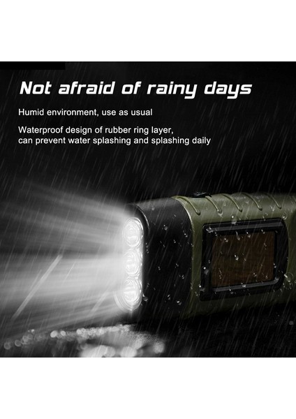 Taşınabilir LED El Krank Dinamo Güneş Enerjili El Feneri Fener Açık Kamp Dağcılık Çadır Işığı Mini Acil Durum Lambası (Yurt Dışından) indirimleri