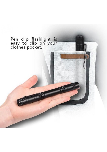 3500 Lm Xpe-R3 LED El Feneri Klipsi Mini Torch Kalem Işığı Aaa Lamba Küçük (Yurt Dışından) modelleri