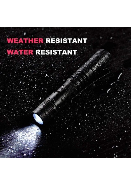 Hyqzltca 3x El Feneri Kalem Torch Süper Küçük Mini Aaa Xpe-R3 LED Lamba Kemer Klipsi Işık Cep Torch Kılıf ile (Yurt Dışından) fırsatları