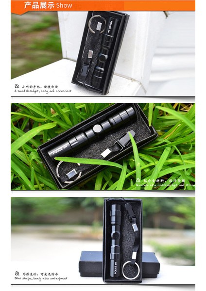 Numaralı Pil El Feneri Alüminyum Alaşımlı Mini Parlak El Feneri LED (Yurt Dışından) fırsatları