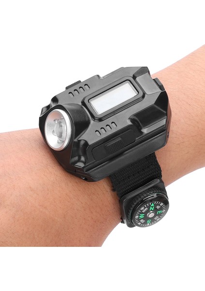 Ayarlanabilir Naylon Bilek Bandı Izle El Feneri Bilek Işığı Kamp Için Yürüyüş (Yurt Dışından) fırsatları