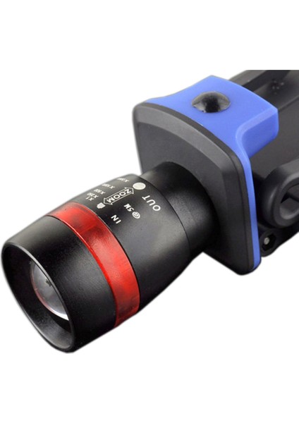 Xpe LED 120 Lümen 3 Modlu Su Geçirmez Yakınlaştırılabilir Klipsli Başlık Şapka Işığı El Feneri Kafa Lambası Lambası Siyah - Siyah (Yurt Dışından) modelleri