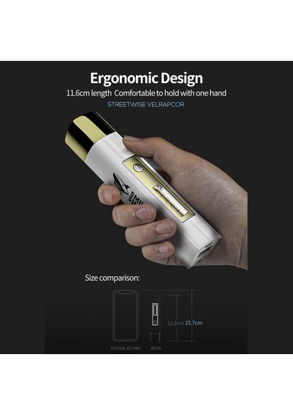 Taşınabilir LED El Fenerleri Cob Yan Işık USB Şarj Edilebilir 18650 Pil 1200 Mah Su Geçirmez Çalışma Işığı ile 4 Mod Mini Flaş Işığı (Yurt Dışından) indirimleri