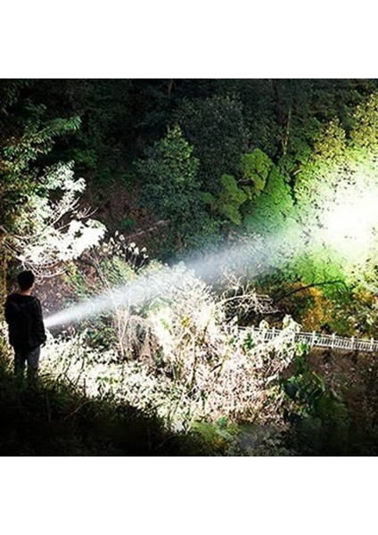 El Fenerleri, 2000 Yüksek Lümenli Ful P50 El Feneri Yakınlaştırılabilir, Ömür Boyu (Yurt Dışından) fırsatları