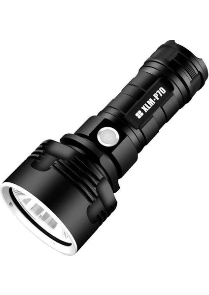LED El Feneri Taktik Torch USB Linterna Su Geçirmez Lamba Ultra Parlak (Yurt Dışından)