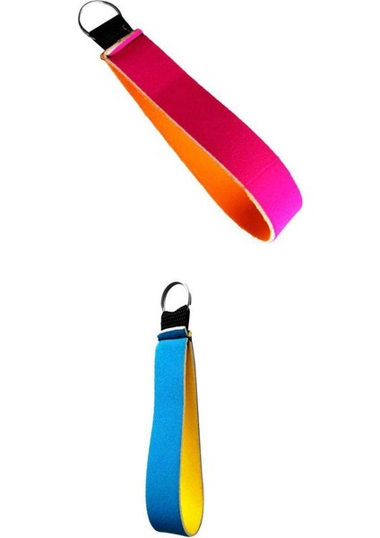 Prettyia 2 Adet Neopren Anahtarlıklar Bileklikler Çantalar//anahtarlar Için Bileklik (Yurt Dışından) fiyatları