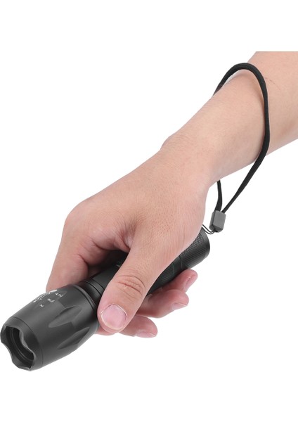 Kamp Için Alüminyum Alaşımlı El Feneri Hafif Su Geçirmez (Yurt Dışından) fırsatları