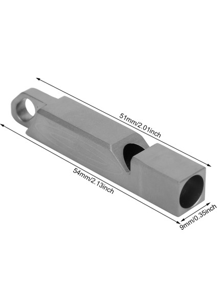 Açık Acil Düdük Alaşımlı Kolye Hayatta Kalma Sos Aracı (Yurt Dışından) modelleri