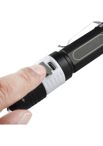 LED El Feneri Torch Ayarlanabilir Odak Yakınlaştırılabilir ve Su Geçirmez El Işığı Lambası (Yurt Dışından) indirimleri