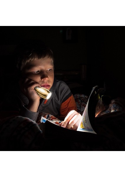 Taşınabilir Mini El Feneri USB Şarj Edilebilir LED El Feneri Dış Mekan Iç Mekan Için Dahili 400MAH Pil (Yurt Dışından)