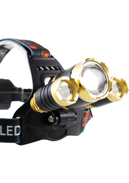 Ayarlanabilir T6 LED Far Ipx4 Su Geçirmez Kısılabilir Uzun Menzilli Projektör (Yurt Dışından) indirimleri