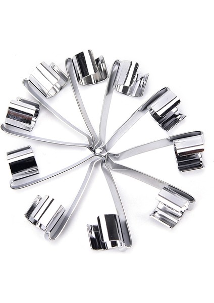 10 Adet El Feneri Montaj Tutucu, El Feneri Klipsi, Kalem Klipsi, Paslanmaz Çelik Kelepçe Dere (Yurt Dışından) fiyatları