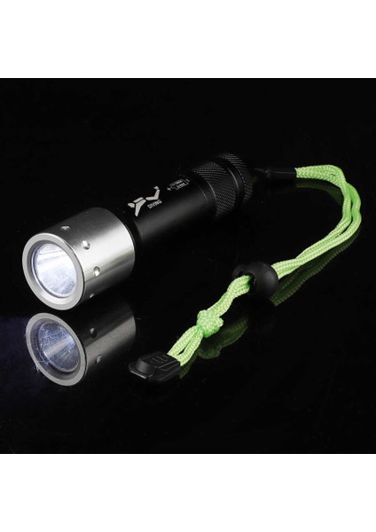 Dalış El Feneri Alüminyum Alaşımlı Taşınabilir T6 LED Su Geçirmez Torch Dış Mekan 3 Mod Ayarlanabilir (Yurt Dışından) indirimleri